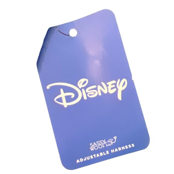 Disney Sassy Woof Adjustable Dog Harness Mickey Mouse Blue Red Popcorn Sz L NWT - Picture 5 of 6